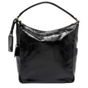 Pre-owned Leather handbags Yves Saint Laurent Vintage , Black , Dames