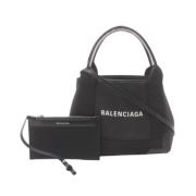 Pre-owned Canvas handbags Balenciaga Vintage , Black , Dames