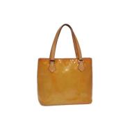 Pre-owned Leather louis-vuitton-bags Louis Vuitton Vintage , Beige , D...