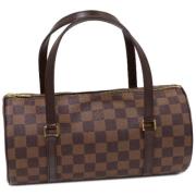 Pre-owned Canvas handbags Louis Vuitton Vintage , Brown , Dames