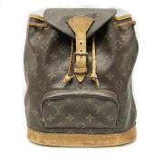 Pre-owned Canvas backpacks Louis Vuitton Vintage , Brown , Dames