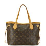 Pre-owned Canvas handbags Louis Vuitton Vintage , Brown , Dames