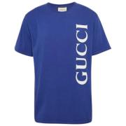 Pre-owned Fabric tops Gucci Vintage , Blue , Heren