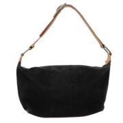 Pre-owned Suede celine-bags Celine Vintage , Black , Dames