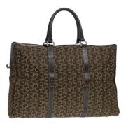 Pre-owned Canvas travel-bags Celine Vintage , Brown , Dames