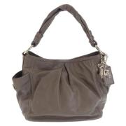 Pre-owned Leather shoulder-bags Coach Pre-owned , Brown , Dames