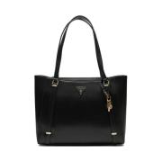 Elite Tote Bag Guess , Black , Dames