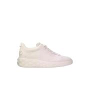 Witte leren sneakers met diamantmotief Jimmy Choo , White , Dames