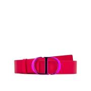 Stijlvolle Riem voor Trendy Look Dior , Purple , Dames