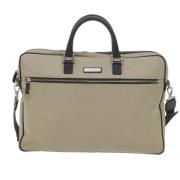 Pre-owned Fabric handbags Burberry Vintage , Beige , Dames