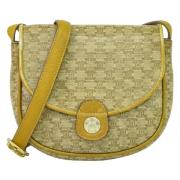 Pre-owned Canvas celine-bags Celine Vintage , Beige , Dames