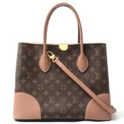 Pre-owned Canvas handbags Louis Vuitton Vintage , Brown , Dames