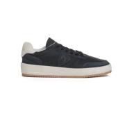 Zwarte Suède Sneakers Philippe Model , Black , Heren