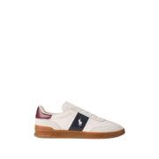 Vintage Leren Sneakers met EVA Tussenzool Polo Ralph Lauren , White , ...