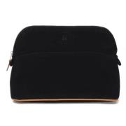 Pre-owned Cotton clutches Hermès Vintage , Black , Unisex