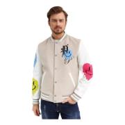 Multicolor Smile Bomberjack Philipp Plein , Multicolor , Heren