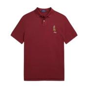 Bordeaux polo shirt Classic Fit Ralph Lauren , Brown , Heren