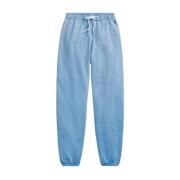 Blauwe sweatpants Ralph Lauren , Blue , Dames