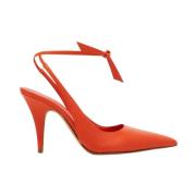 Oranje Slim Clarita Hoge Hak Sandalen Alexandre Birman , Orange , Dame...