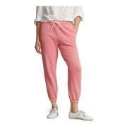 Roze Fleece Athletic Pant Ralph Lauren , Pink , Dames