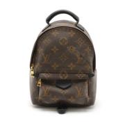 Pre-owned Canvas backpacks Louis Vuitton Vintage , Brown , Dames