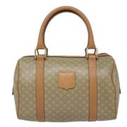 Pre-owned Canvas travel-bags Celine Vintage , Beige , Dames