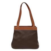 Pre-owned Canvas celine-bags Celine Vintage , Brown , Dames