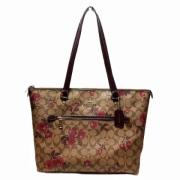 Pre-owned Canvas shoulder-bags Coach Pre-owned , Brown , Dames