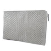 Pre-owned Leather clutches Bottega Veneta Vintage , Gray , Dames