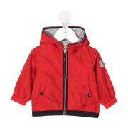 Rode Hoodie voor Kinderen Moncler , Red , Unisex