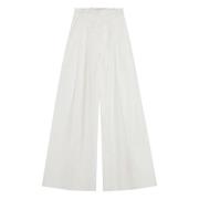 Trousers Nina Ricci , White , Dames