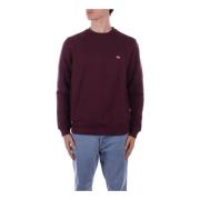 Logo Front Sweater Prune Dickies , Purple , Heren