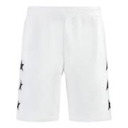 Katoenen Bermuda Shorts Golden Goose , White , Heren