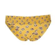 Bloemenprint Hipster Bikini Onderkant Tory Burch , Yellow , Dames