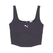 Corset Shirts voor een Gedurfde Look Puma , Gray , Dames