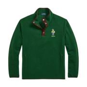 Polar fleece Polo Bear Brushed Ralph Lauren , Green , Heren