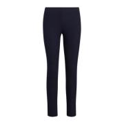 Donkerblauwe broek met stretch Ralph Lauren , Blue , Dames