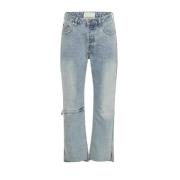 Mid-rise Blauwe Denim Jeans One Teaspoon , Blue , Dames