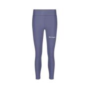 Grijze Leggings met Strepen Palm Angels , Gray , Dames