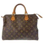 Pre-owned Canvas handbags Louis Vuitton Vintage , Brown , Dames