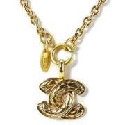 Pre-owned Metal chanel-jewelry Chanel Vintage , Yellow , Dames