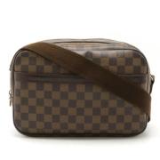 Pre-owned Canvas shoulder-bags Louis Vuitton Vintage , Brown , Dames