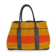 Pre-owned Canvas handbags Hermès Vintage , Multicolor , Dames