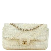 Pre-owned Canvas chanel-bags Chanel Vintage , Beige , Dames