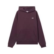 Vet Ster Extra Zware Hood Fleece Obey , Purple , Heren