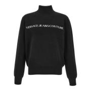 Sweaters Versace Jeans Couture , Black , Heren