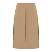 Midi Skirts Tory Burch , Beige , Dames