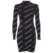 Pre-owned Fabric dresses Balenciaga Vintage , Black , Dames