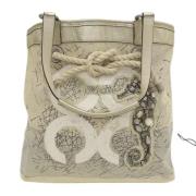 Pre-owned Canvas shoulder-bags Coach Pre-owned , Beige , Dames