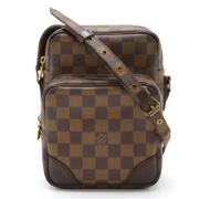 Pre-owned Canvas louis-vuitton-bags Louis Vuitton Vintage , Brown , Da...